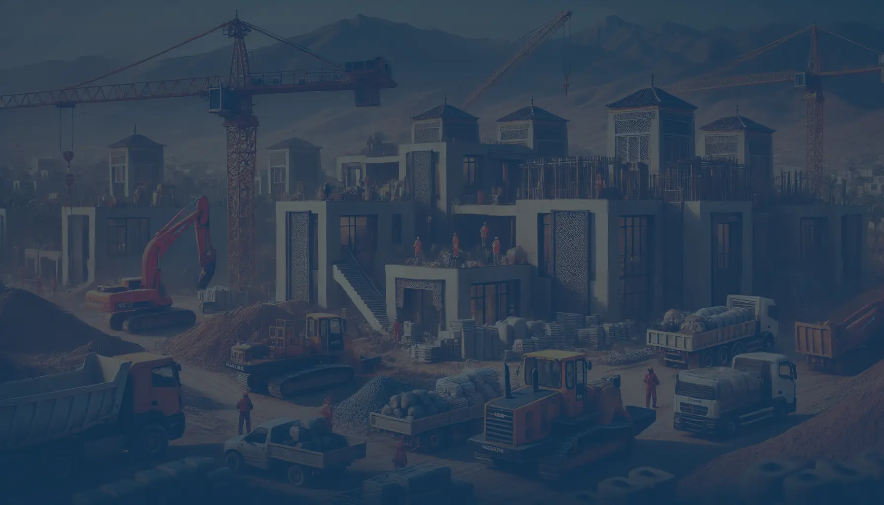 Construction villa à Marrakech avec Votre partenaire de confiance pour la construction de maisons, villas et pavillons à Marrakech, Casablanca et Béni Mellal.
